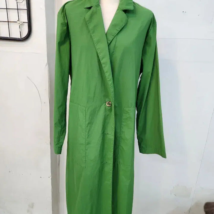 [BUNJANG] Green Long Cardigan / 그린롱 가디건