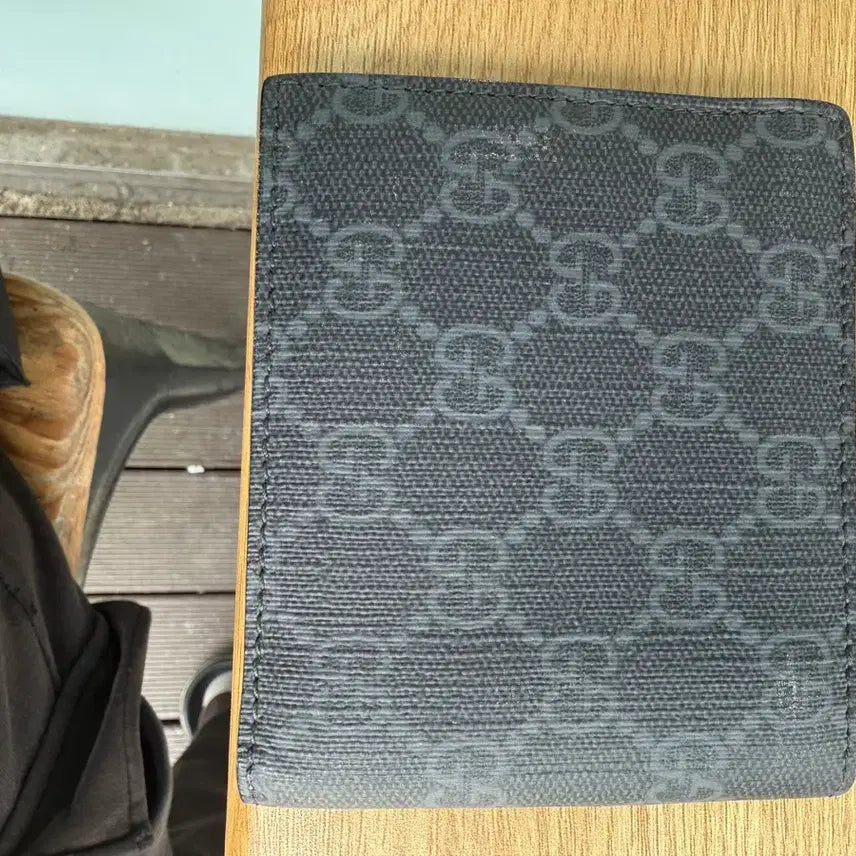 [BUNJANG] Gucci GG Supreme Bi-fold Wallet / 구찌 GG 패턴 반지갑 블