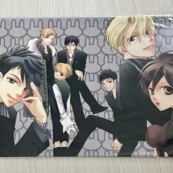 [BUNJANG] Ouran High School Host Club Illustration Clear Poster / 오란고교 호스트부 사교클럽 일러스트 클리어 포스터