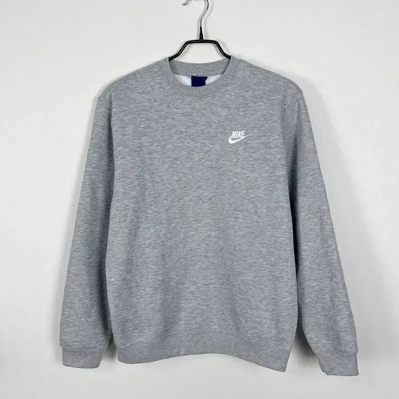 [BUNJANG] Nike Grey Fleece Long Sleeve Sweatshirt Men&