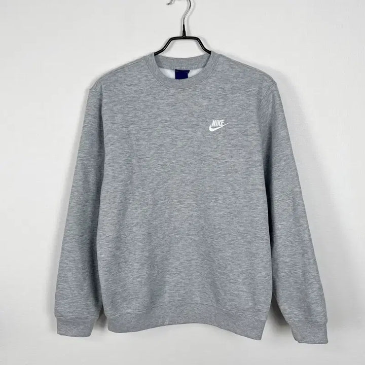 [BUNJANG] Nike Grey Fleece Long Sleeve Sweatshirt Men&