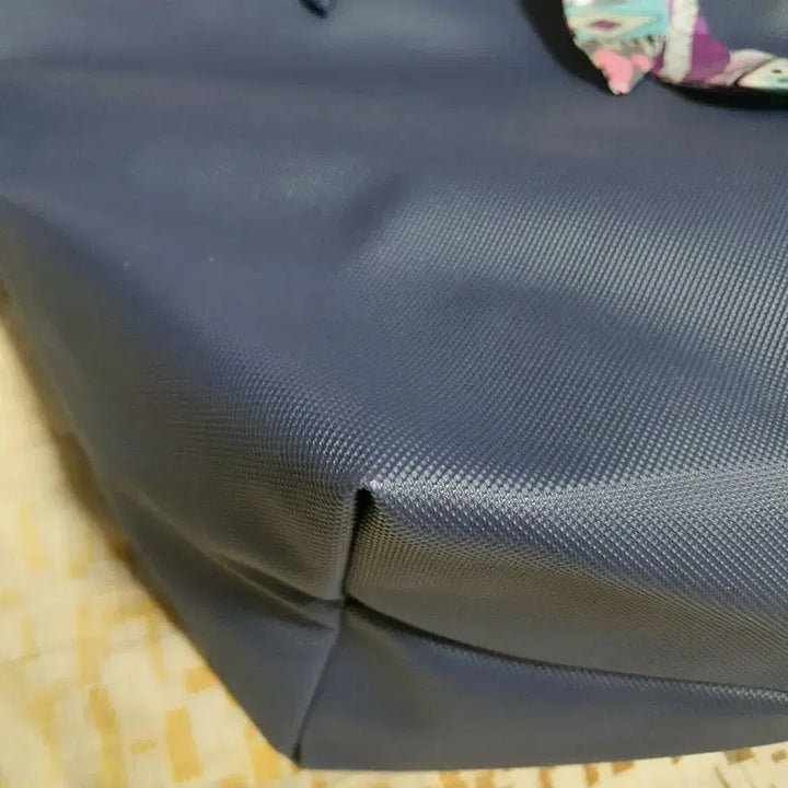 [BUNJANG] Lacoste Navy Shopper Bag with Scarf / [상태최상] 라코스테 네이비 쇼퍼백 + 스카프