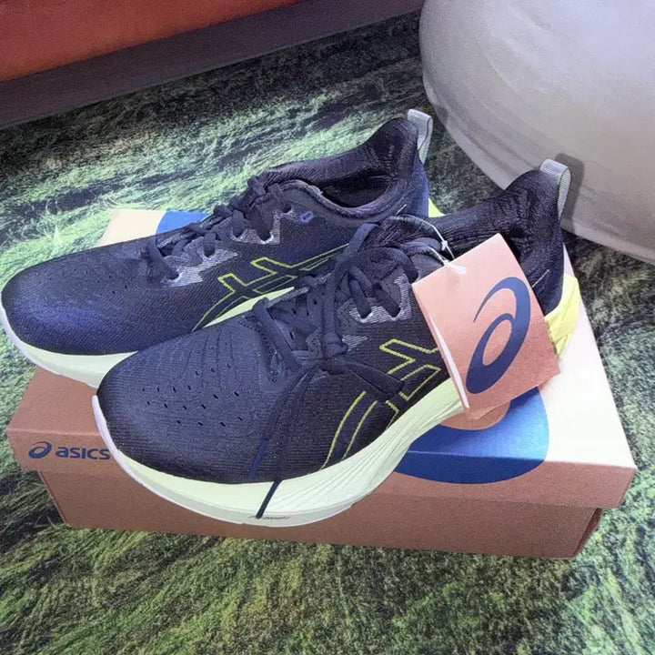 [BUNJANG] Asics NovaBlast 4 Black Blue Expans Men&