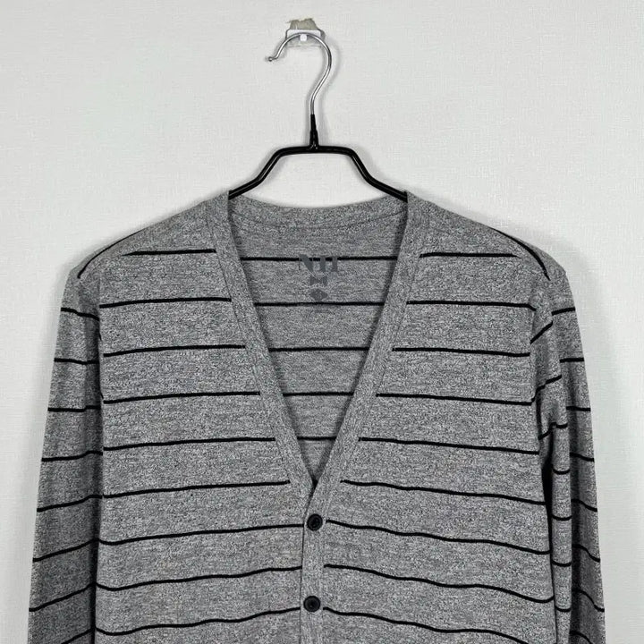 [BUNJANG] NII Cotton Spring/Autumn V-Neck Cardigan Grey Men&