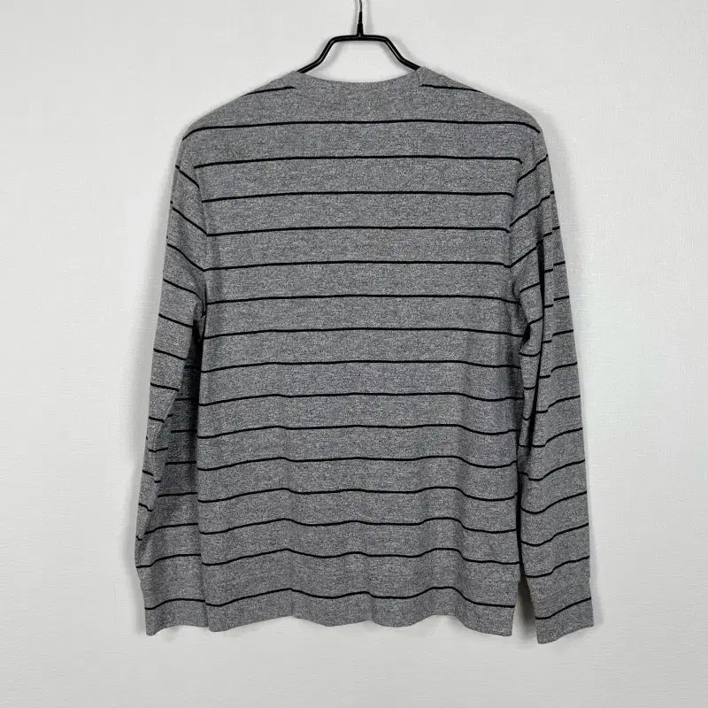 [BUNJANG] NII Cotton Spring/Autumn V-Neck Cardigan Grey Men&