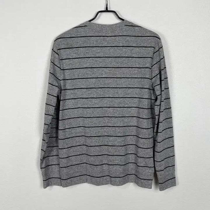 [BUNJANG] NII Cotton Spring/Autumn V-Neck Cardigan Grey Men&