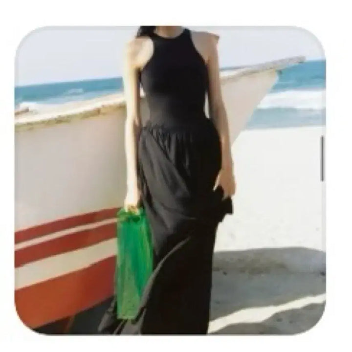 [BUNJANG] Orr Solid Maxi Skirt Black / Orr 오르 솔리드 맥시 스커트 새상품(택O,정가19.8)