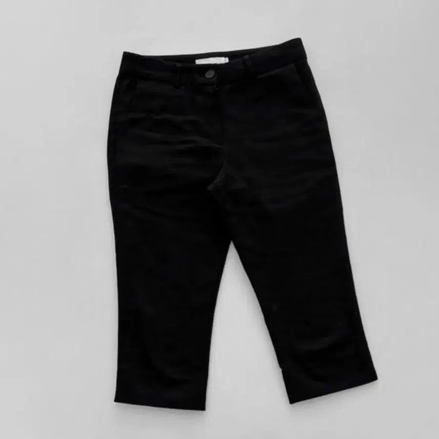 [BUNJANG] Slit Capri Pants / 슬릿 카프리 팬츠 (착샷)