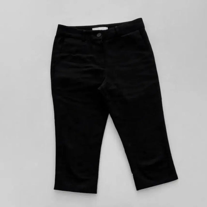 [BUNJANG] Slit Capri Pants / 슬릿 카프리 팬츠 (착샷)