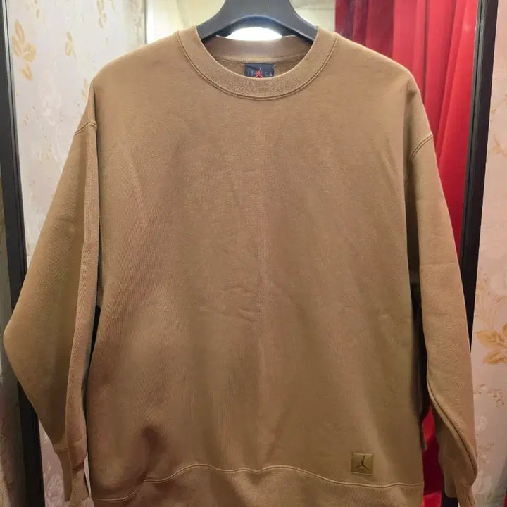 [BUNJANG] Jordan Brown Fleece Sweatshirt / 7/54 조던 브라운 기모 맨투맨