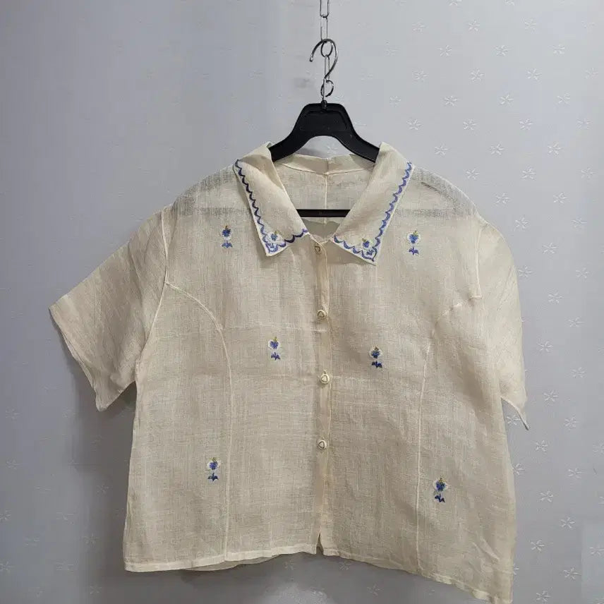 [BUNJANG] Embroidered Ramie Jeogori / 77)자수 모시저고리