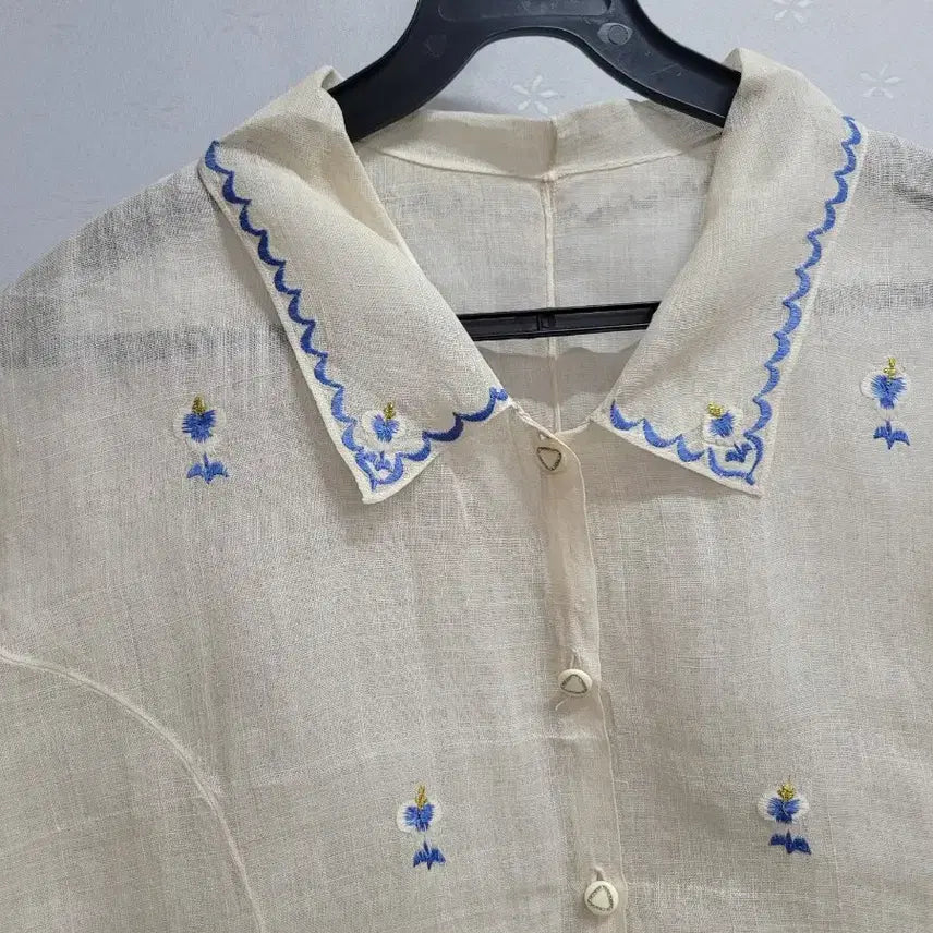 [BUNJANG] Embroidered Ramie Jeogori / 77)자수 모시저고리