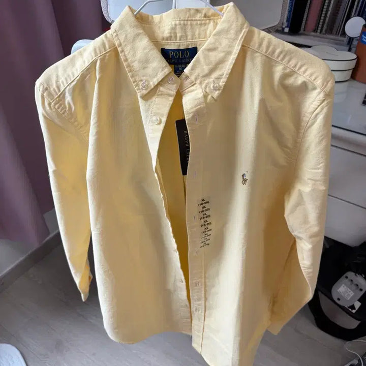 [BUNJANG] Polo Ralph Lauren Yellow Shirt XL / 폴로 랄프로렌 옐로우 셔츠 XL
