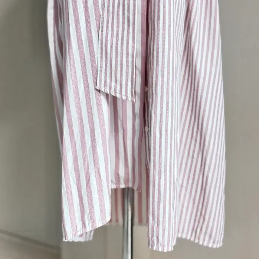 [BUNJANG] Dewl Striped Belt Shirt Dress / Dewl 스트라이프 벨트 셔츠 원피스