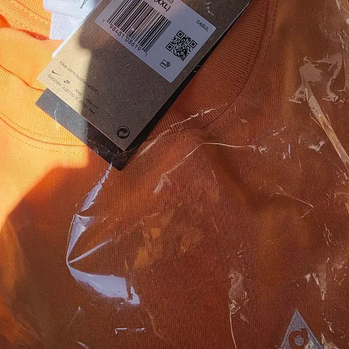 [BUNJANG] Nike ACG Max 90 Orange T-Shirt XXL (110 Size) / (새상품)나이키 ACG 맥스 90 오렌지 반팔티셔츠 xxl(110사이즈)