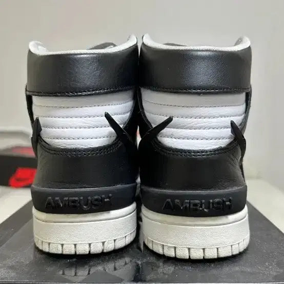 [BUNJANG] Nike Dunk High AMBUSH Black White / 나이키 덩크 하이 AMBUSH 엠부쉬 블랙 화이트 255