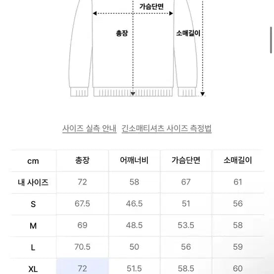 [BUNJANG] Musinsa Standard Basic Long Sleeve T-shirts (2-Pack) / [3XL] 무신사 스탠다드 베이식 긴팔 티셔츠 2개 일괄 롱슬리브
