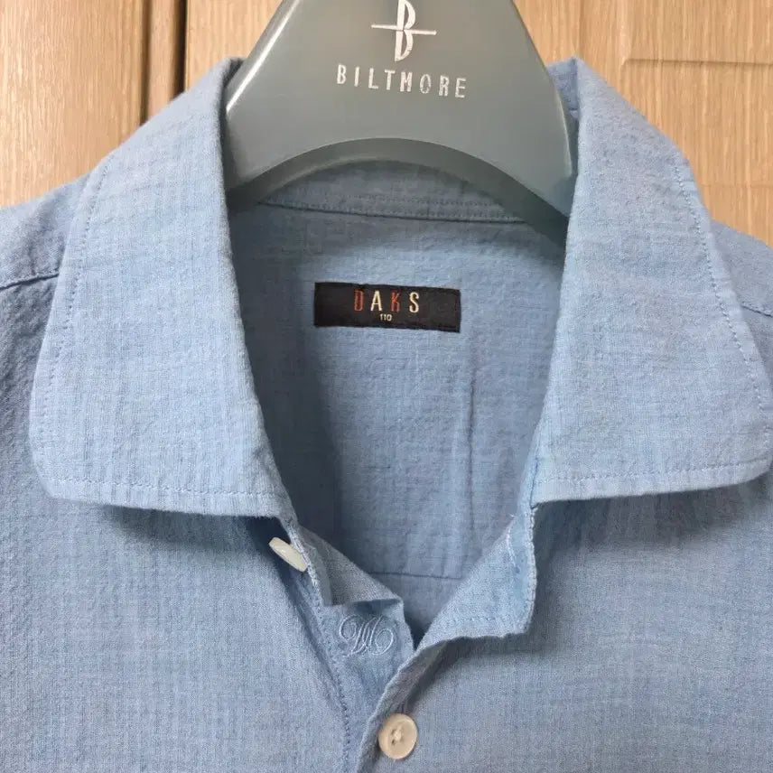 [BUNJANG] Daks Linen Blend Shirt 100 / 닥스 린넨 혼방 셔츠 100