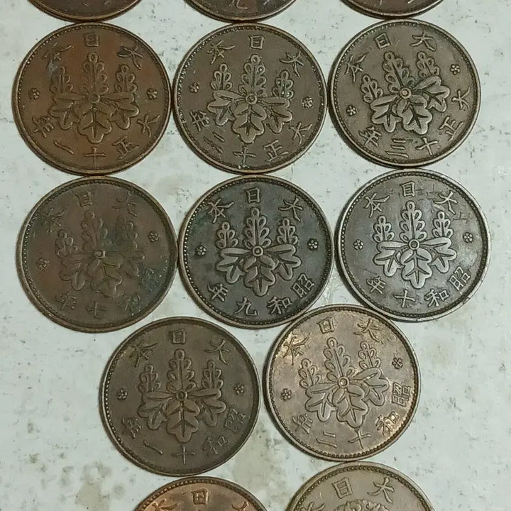 [BUNJANG] Taishō-Shōwa Era Japanese Coin Collection (41 Pieces) / 일본 대전,소화 시대 1전 41점 분양