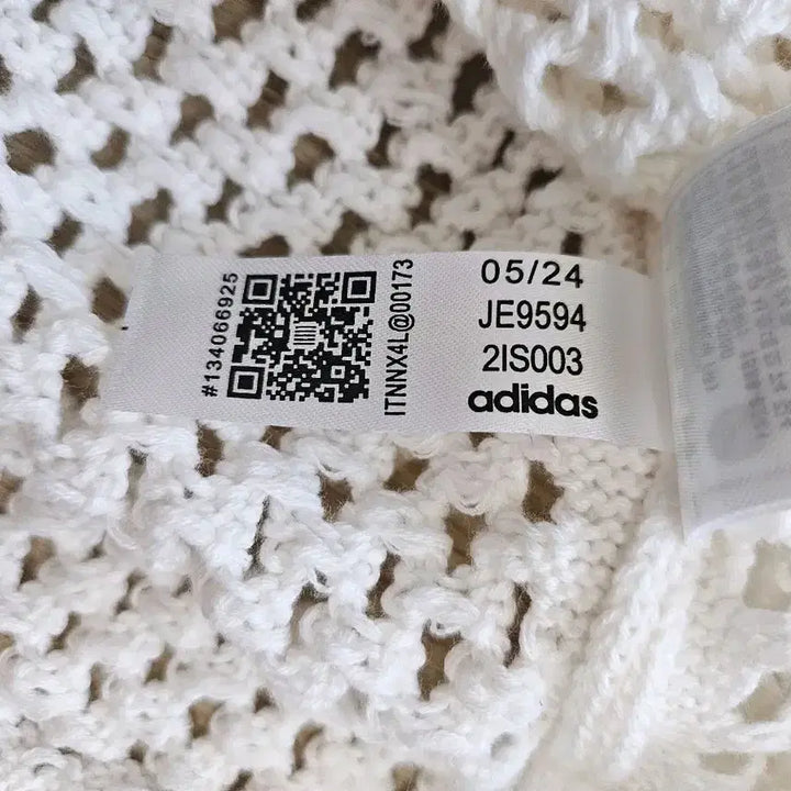 [BUNJANG] Adidas x Clot Crochet Polo T-Shirt XL / 아디다스 클랏 크로셰 폴로 티셔츠 XL