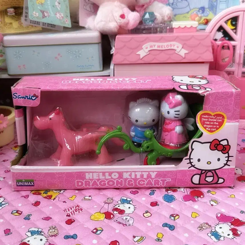 [BUNJANG] Hello Kitty Dragon Cart UNIMAX (Sealed) / 헬로키티 드래곤 카트 UNIMAX 미개봉