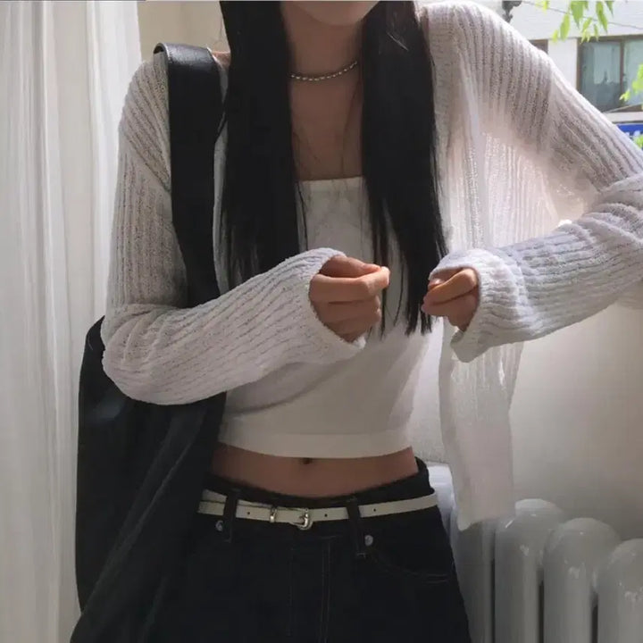 [BUNJANG] Modi Mood Boucle Cardigan / 모디무드 부클가디건