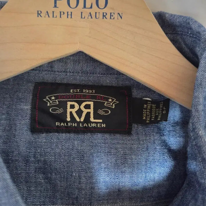 [SOLD OUT] RRL 샴브레이 셔츠 L