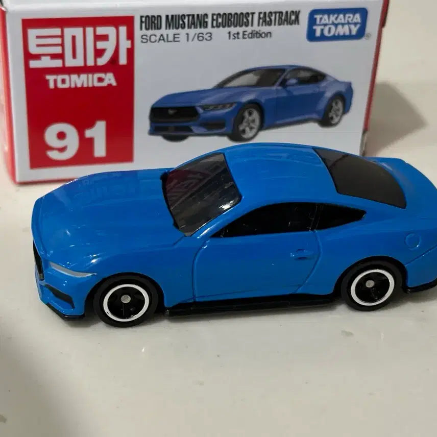 [BUNJANG] Tomica Ford Mustang 91 1st Edition / 토미카 포드 머스탱 91 초판 1st edition