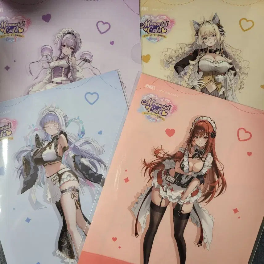[BUNJANG] Nihonbashi Gallery x Nikke Clear File Set / 니케 and gallery 클리어 파일 세트
