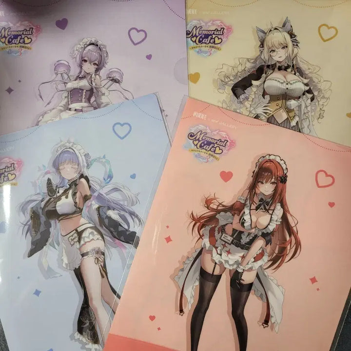 [BUNJANG] Nihonbashi Gallery x Nikke Clear File Set / 니케 and gallery 클리어 파일 세트