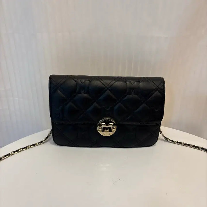 [BUNJANG] Metrocity Quilted Crossbody Bag / 정품 메트로시티 퀄팅 크로스백