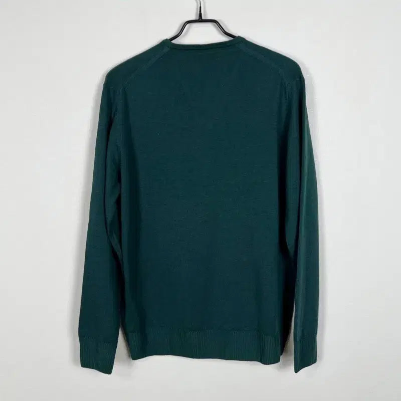 [BUNJANG] Zara V-Neck Green Wool Knit Sweater Men&