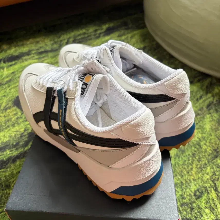 [BUNJANG] Onitsuka Tiger Delegation EX White Black Sneakers / 오니츠카 타이거 델리게이션 EX 화이트 블랙 245 일본정품