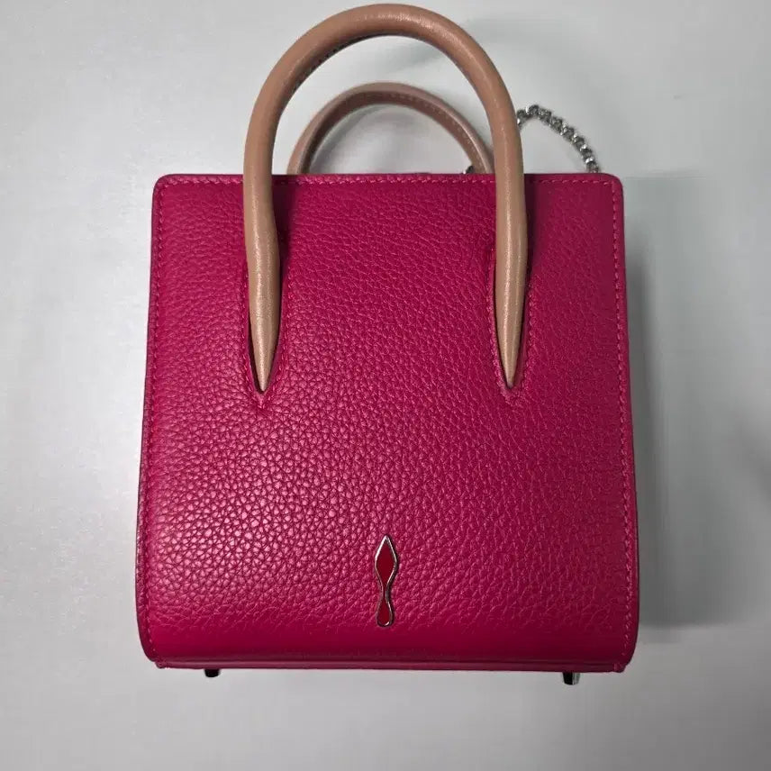 [BUNJANG] Christian Louboutin Top Handle Bag Pink / 크리스찬 루부탱 탑 핸들 핑크 가방