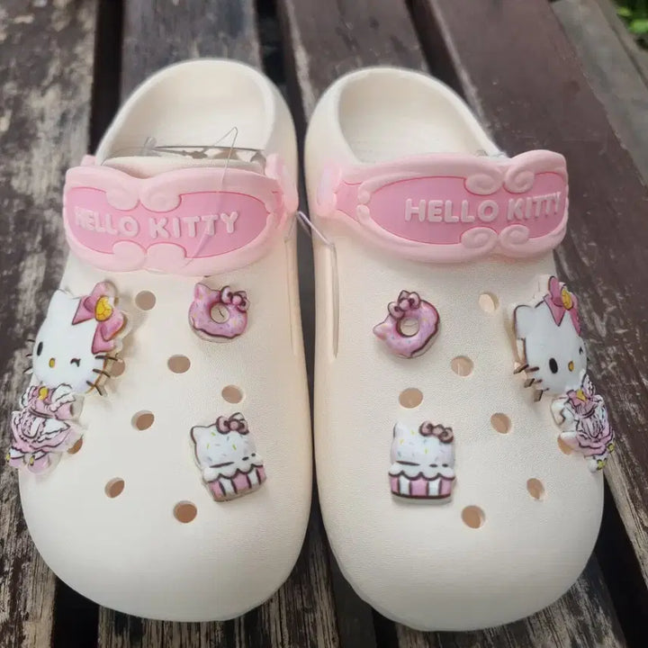 [BUNJANG] Sanrio Characters Sandals Slippers Size 250 / 산리오 캐릭터 샌들 슬리퍼 250