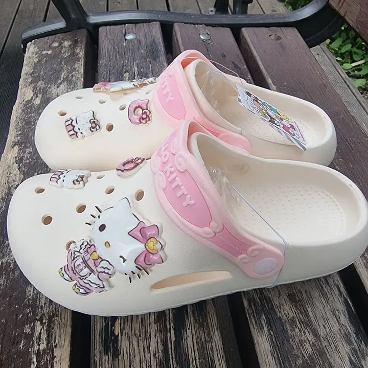[BUNJANG] Sanrio Characters Sandals Slippers Size 250 / 산리오 캐릭터 샌들 슬리퍼 250
