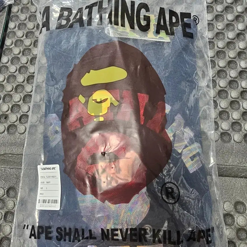 [BUNJANG] BAPE Navy Hoodie L New / 베이프 네이비 후드티 L 새상품