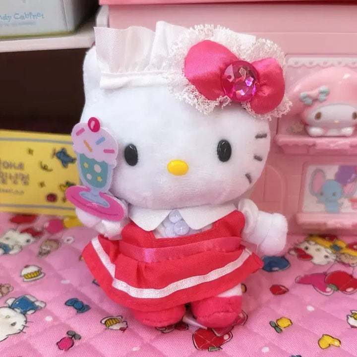 [BUNJANG] Maid Kitty Mascot Plush / 메이드 키티 마스코트