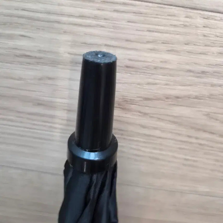 [BUNJANG] Black Automatic Long Umbrella / 한번사용>검정색 튼튼한 장우산 (자동우산)