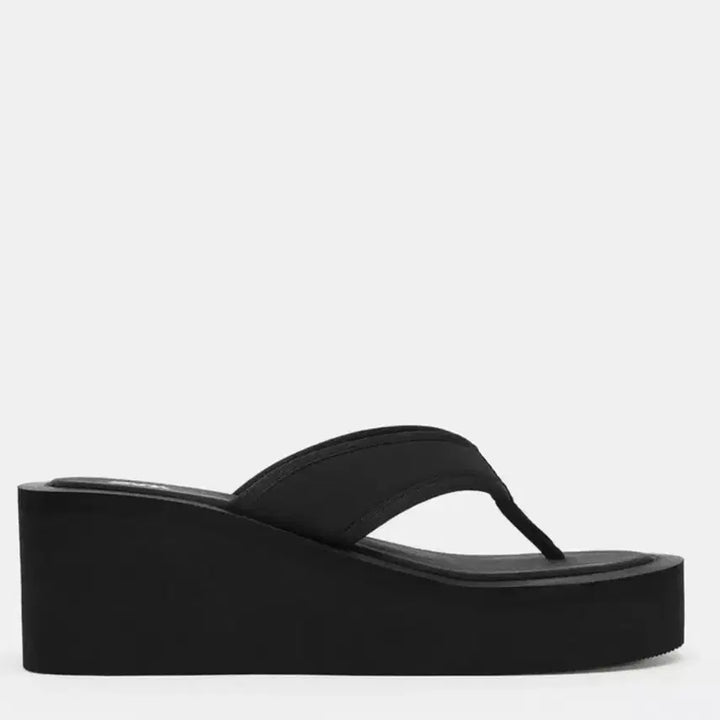 [BUNJANG] ZARA Platform Flip-Flop Sandals / 자라 zara 플랫폼 샌들 쪼리