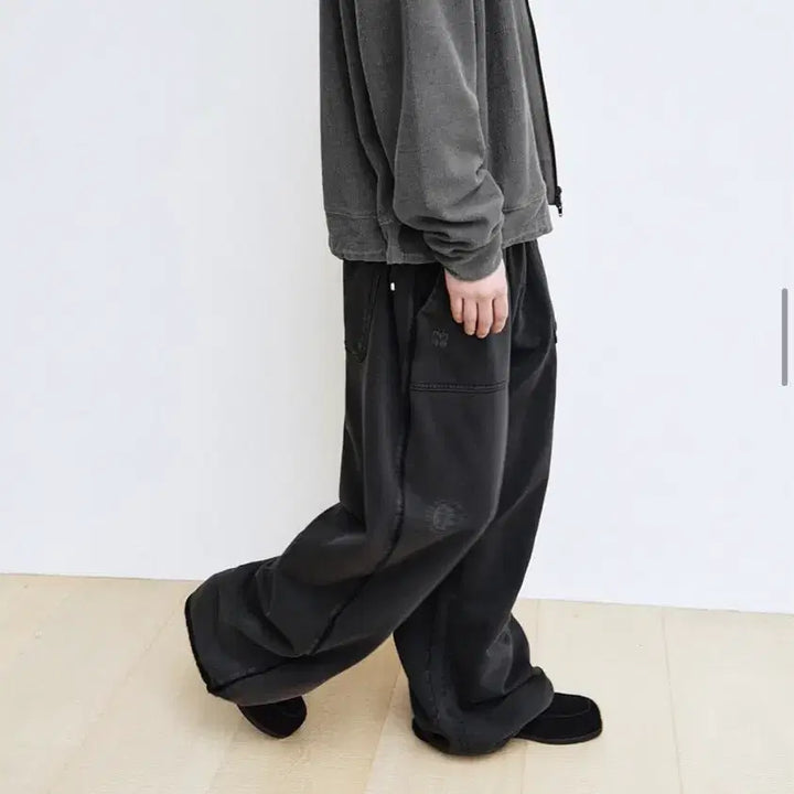 [BUNJANG] Polytu Polytu 1011 Gallery Charcoal Pants / 폴리테루 1011갤러리 바지