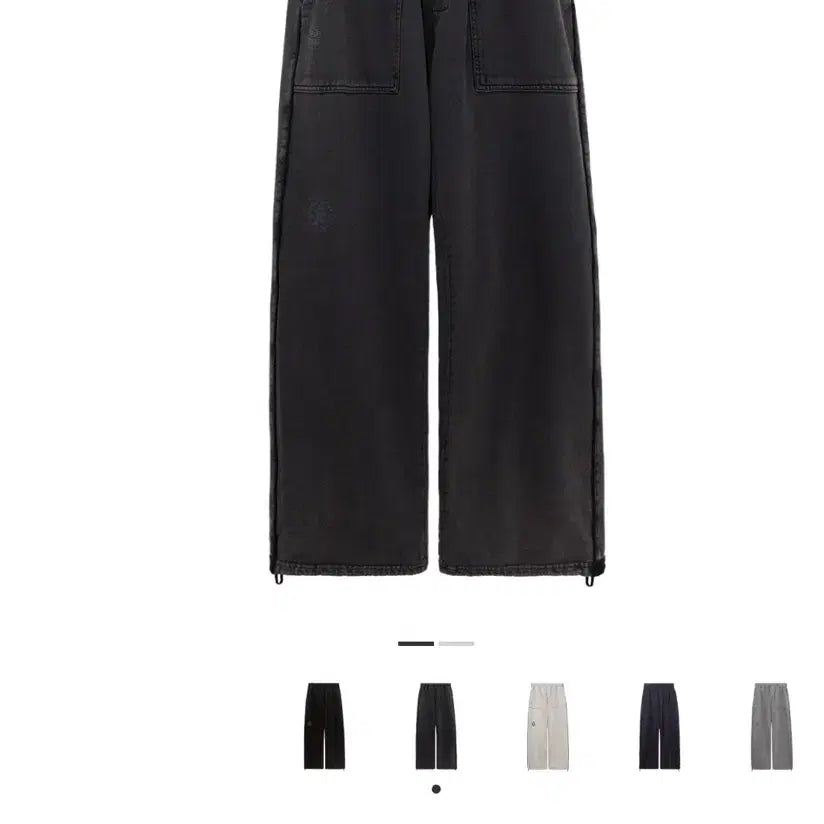 [BUNJANG] Polytu Polytu 1011 Gallery Charcoal Pants / 폴리테루 1011갤러리 바지