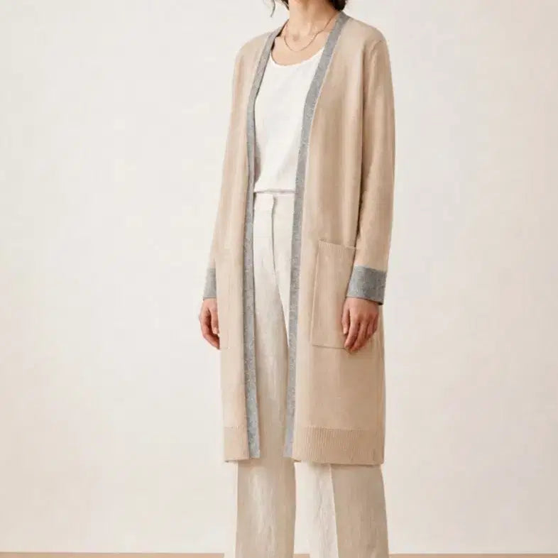 [SOLD OUT] 르베이지 썸머 롱가디건 55사이즈