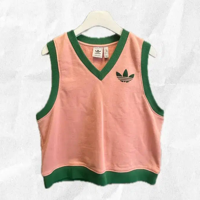 [BUNJANG] Adidas Adicolor Pink Vest / [희귀매물] 아디다스 아디컬러 핑크 베스트