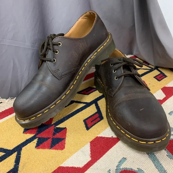 [BUNJANG] Dr. Martens 1461 3-Eye Crazy Horse Derby Shoes / UK6 닥터마틴 3홀 1461 크레이지 홀스 더비 슈즈