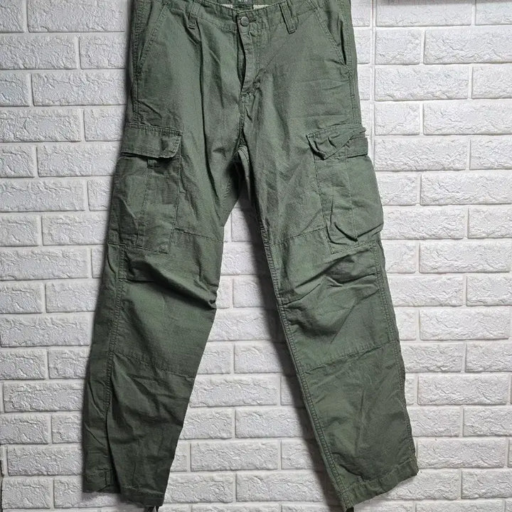 [BUNJANG] Carhartt WIP Regular Cargo Pants Olive Size 32 / 칼하트 WIP 올리브 카고 바지 32