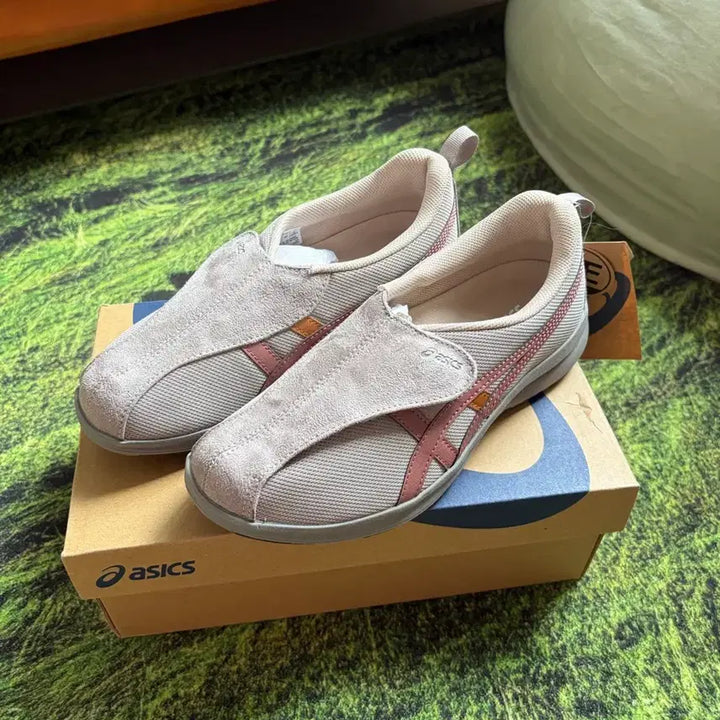 [BUNJANG] Asics Lifewalker 018 Wide Beige Pink 235 / (W) 아식스 라이프워커 018 베이지 핑크 와이드 235