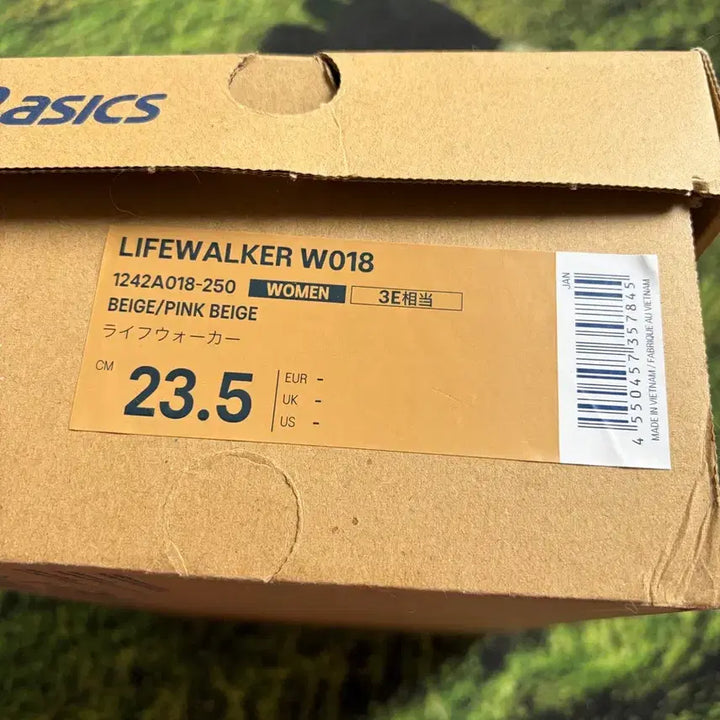 [BUNJANG] Asics Lifewalker 018 Wide Beige Pink 235 / (W) 아식스 라이프워커 018 베이지 핑크 와이드 235