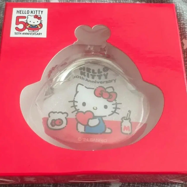 [BUNJANG] Sanrio Hello Kitty 50th Anniversary Coin Purse / 새상품:)산리오 헬로키티 50주년 동전지갑
