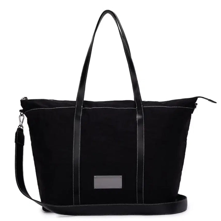[BUNJANG] Matinkim Fabric New Shopper Bag (Black) / 마뗑킴 패브릭 뉴 쇼퍼백 (블랙)